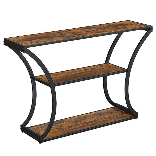 Tavolo consolle Niolon Marrone - Materiale a base lignea - 120 x 80 x 30 cm