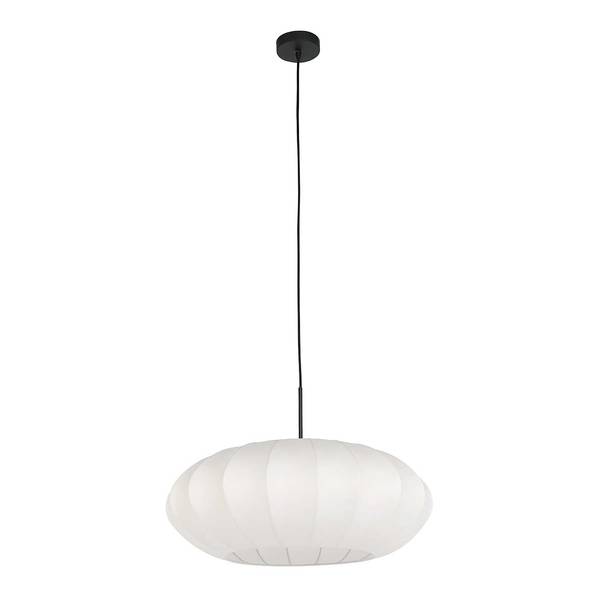 Hanglamp Sparkled Light type B aluminium - 1 lichtbron - wit/zwart