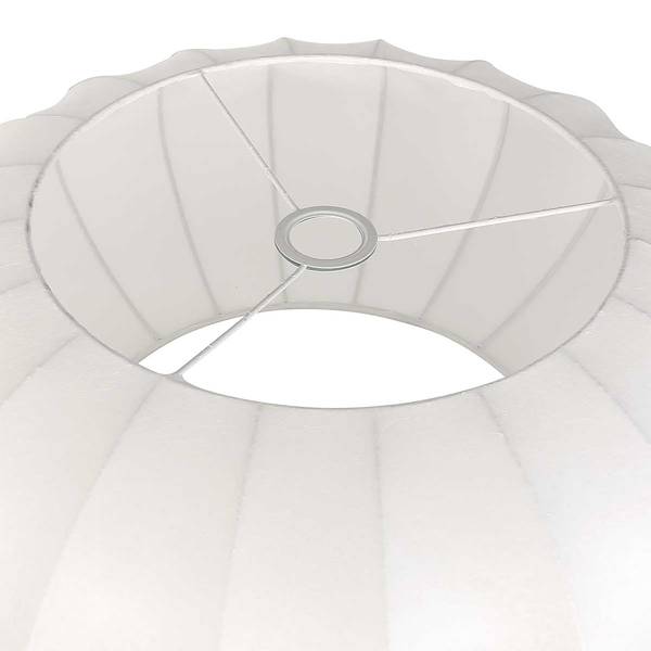 Hanglamp Sparkled Light type B aluminium - 1 lichtbron - wit/zwart
