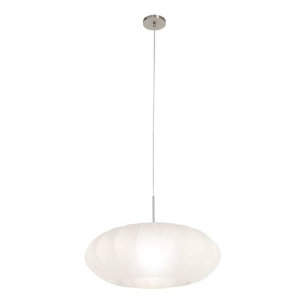 Pendelleuchte Sparkled Light Typ B Aluminium - 1-flammig - Weiß / Silber