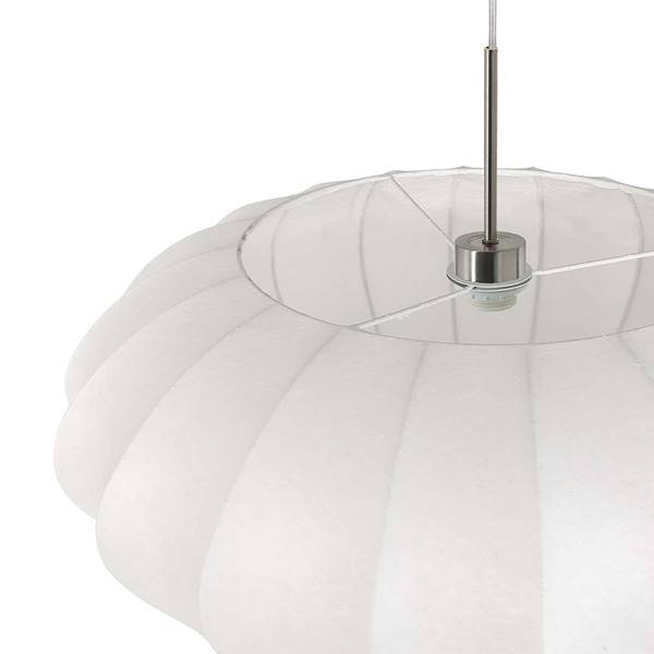 Pendelleuchte Sparkled Light Typ B Aluminium - 1-flammig - Weiß / Silber