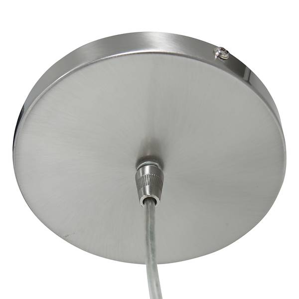 Pendelleuchte Sparkled Light Typ B Aluminium - 1-flammig - Weiß / Silber