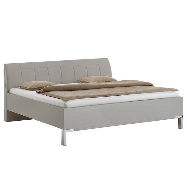 Cadre de lit Shanghai 2 Gris sable - 200 x 220cm