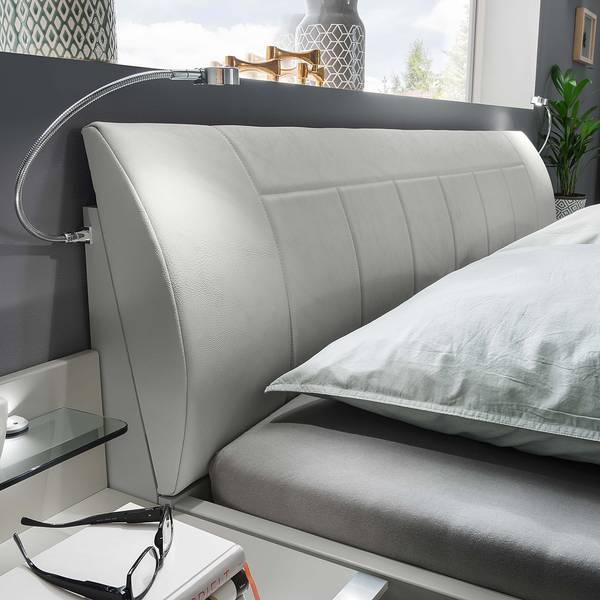 Cadre de lit Shanghai 2 Gris sable - 200 x 220cm