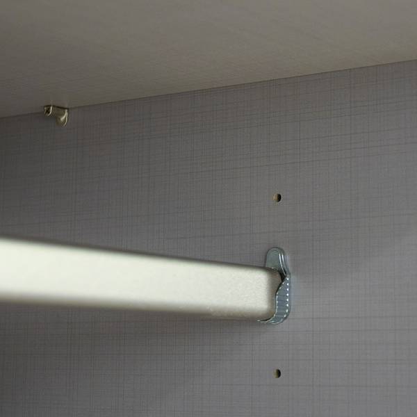Drehtürenschrank Level36 - 236 cm Typ A Weiß / Graphit - Breite: 250 cm - Schwarz - Mit Spiegeltür/-en