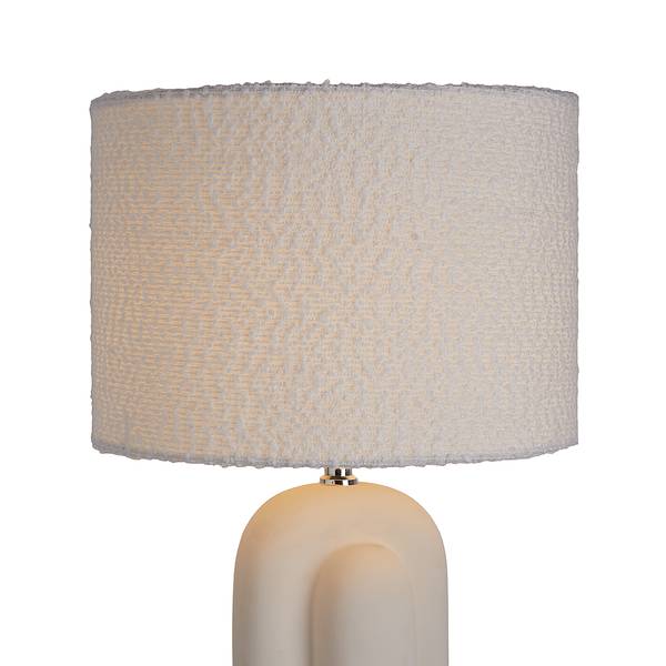 Lampada da tavolo TAKAO Ceramica / Tessile - 1 punto luce