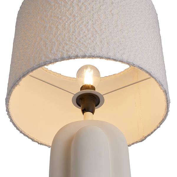 Lampada da tavolo TAKAO Ceramica / Tessile - 1 punto luce