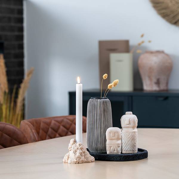 Dekofigur Ailili Typ A Zement - Beige