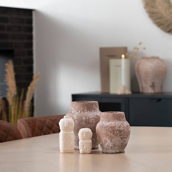 Dekofigur Ailili Typ A Zement - Beige