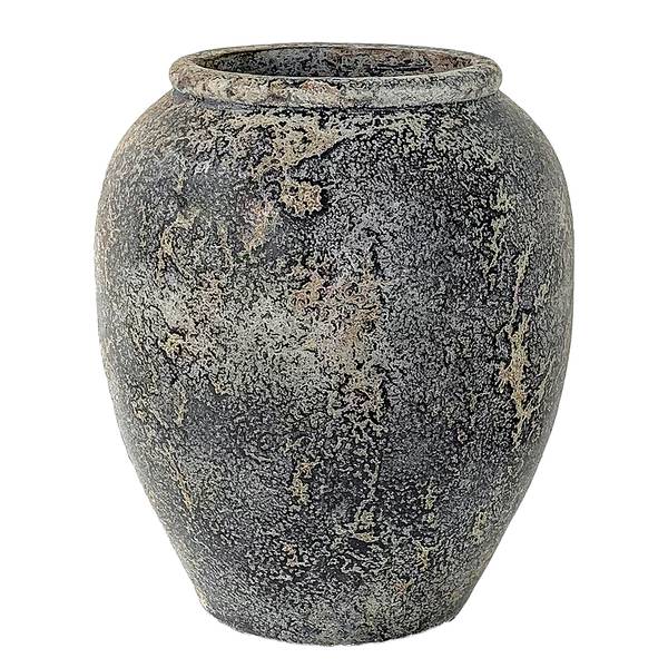Portavaso decorativo Capelo Terracotta - Grigio - Larghezza: 44 cm