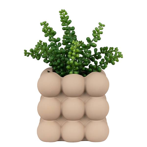 Pot de fleur Aggsan - Type A Céramique - Beige