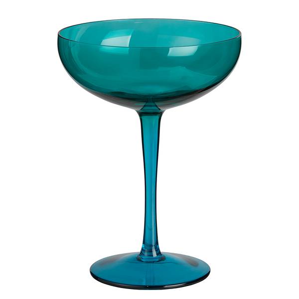 Champagnecoupe SICILIA glas - groen