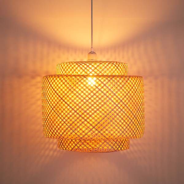 Suspension DAIKI Bambou - 1 ampoule