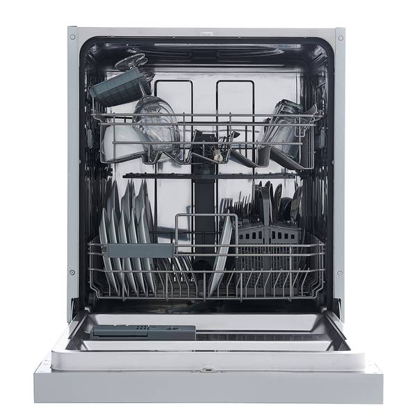 Hoekkeuken Merle met vaatwasser grijs - Breedte: 310 cm - kookplaat