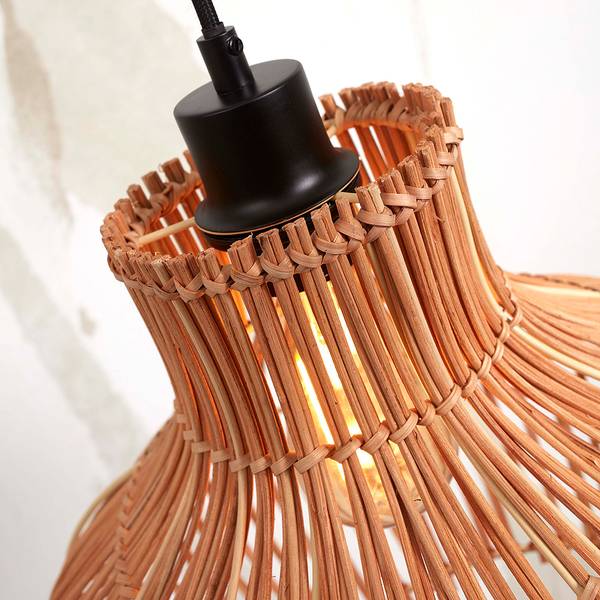 Lampada a sospensione Kalahari Rattan - Marrone - 1 punto luce