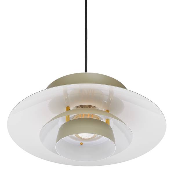 Hängeleuchte SINGAPUR Eisen - 1-flammig - Grün