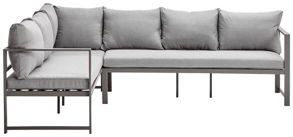 Set di 6 mobili da esterno Vaado Ferro / Poliestere - Grigio