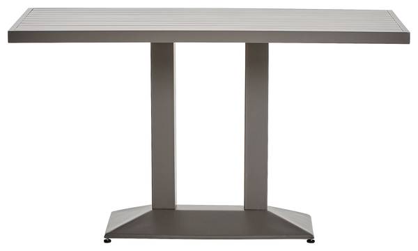 Set di 6 mobili da esterno Vaado Ferro / Poliestere - Grigio