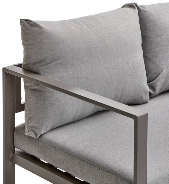 Set di 6 mobili da esterno Vaado Ferro / Poliestere - Grigio