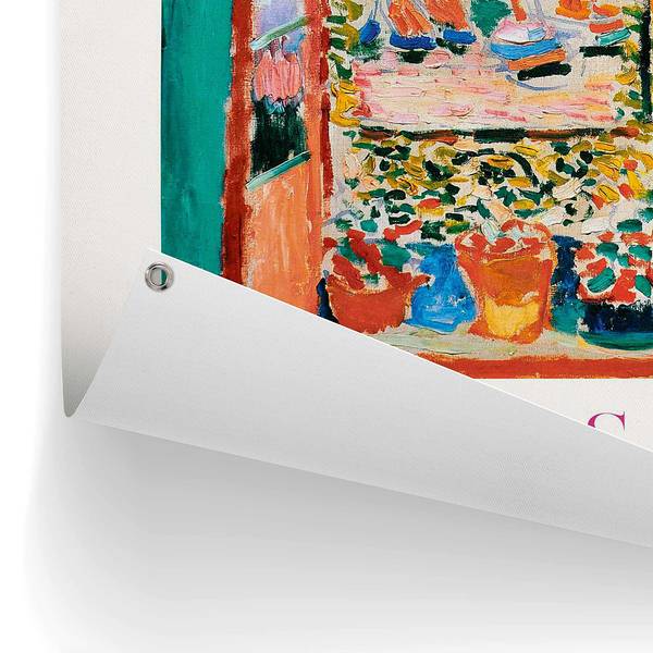 Poster extérieur Henri Matisse fenêtre PVC - Multicolore - 60 x 80 cm
