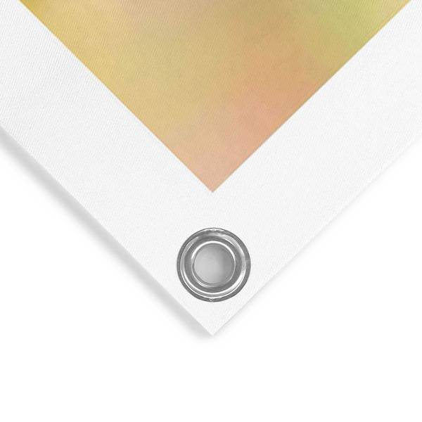 Outdoor-poster Bloem PVC - oranje - 60 x 80 cm