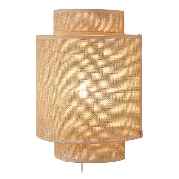Lampada da parete Raw Linen Rattan - 1 punto luce
