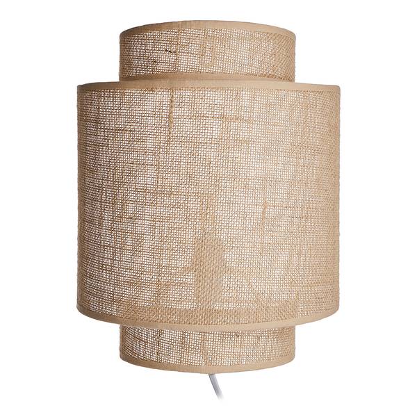 Lampada da parete Raw Linen Rattan - 1 punto luce