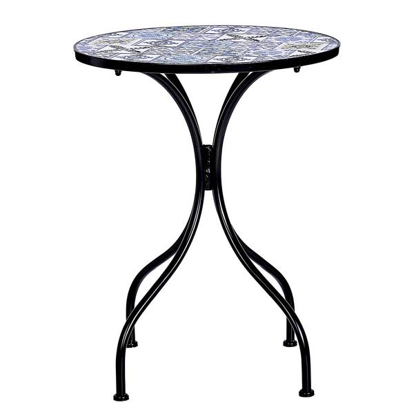 Tavolo bistro PALAZZO Ceramica / Ferro - Colorato