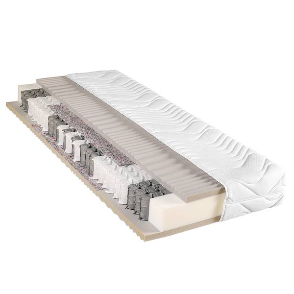 Tonnentaschenfederkernmatratze Pealer 140 x 200cm - H5