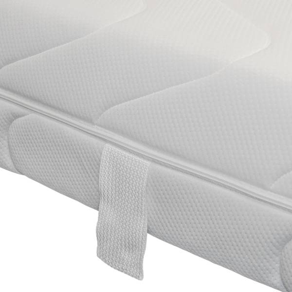 7-zones koudschuimmatras DuoStar KS wit - 80 x 200 cm - omkeerbaar H3/H4