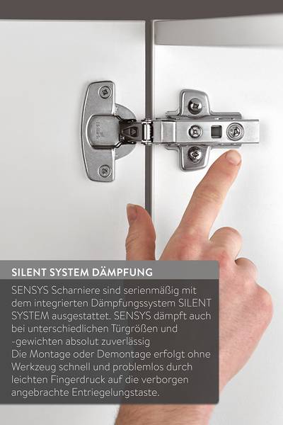 Wohnwand Vulpera Variante A Seidengrau / Eiche Havanna Dekor - Ausrichtung rechts
