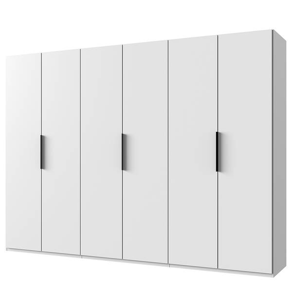 Armoire portes battantes Level36 216cm B Blanc - Largeur : 300 cm - Sans portes miroir