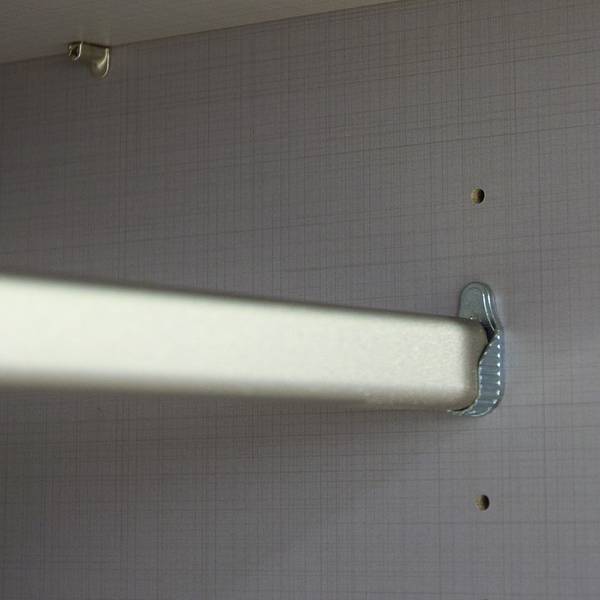 Armoire portes battantes Level36 216cm B Blanc - Largeur : 250 cm - Avec portes miroir