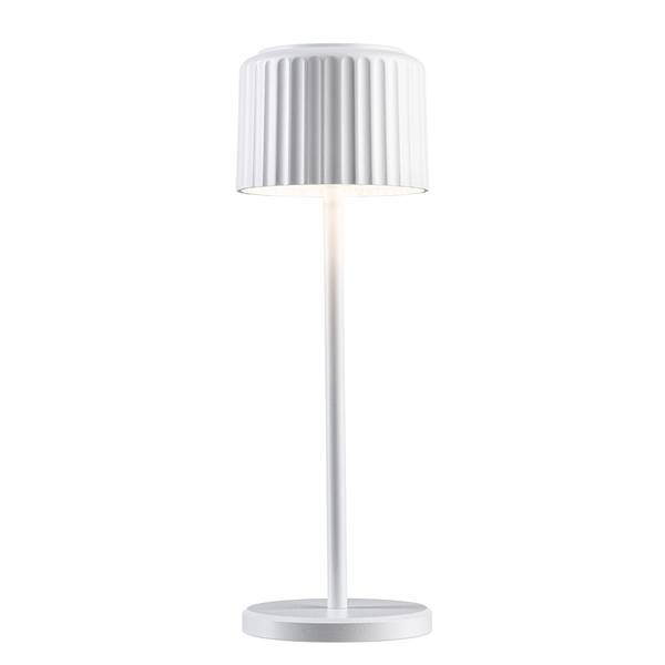 Lampada da tavolo solare Else Bianco