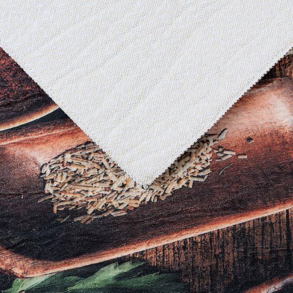 Tappeto a pelo corto Caimas 3060 spezie Poliestere - Multicolore - 120 x 170 cm