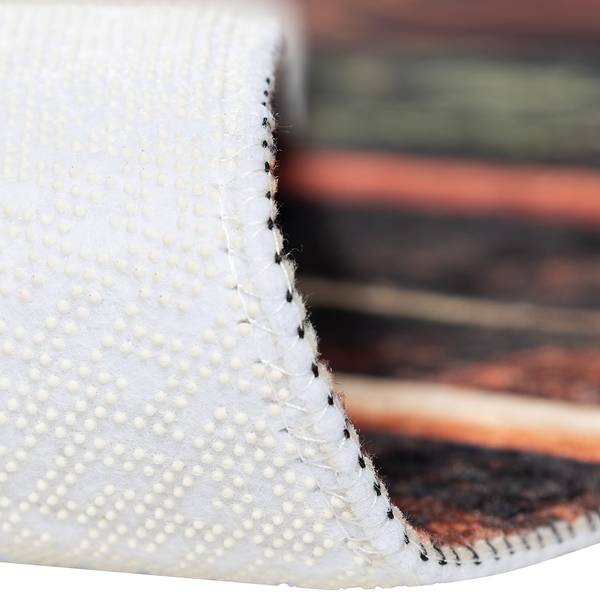Tappeto a pelo corto Caimas 3060 spezie Poliestere - Multicolore - 120 x 170 cm