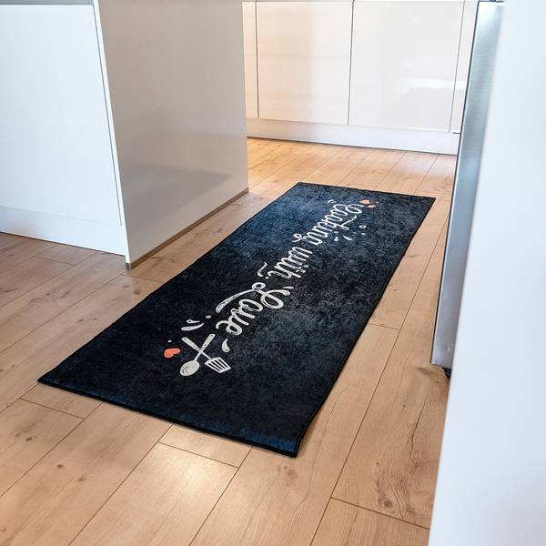 Küchenläufer Caimas 3011 Polyester - Grau - 50 x 180 cm