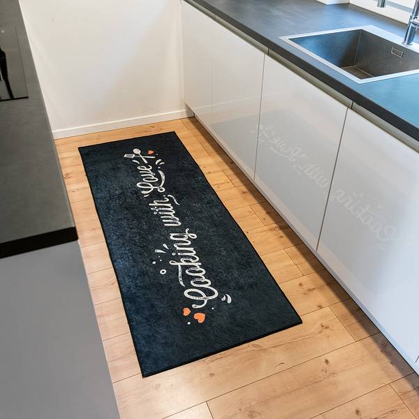 Küchenläufer Caimas 3011 Polyester - Grau - 50 x 180 cm
