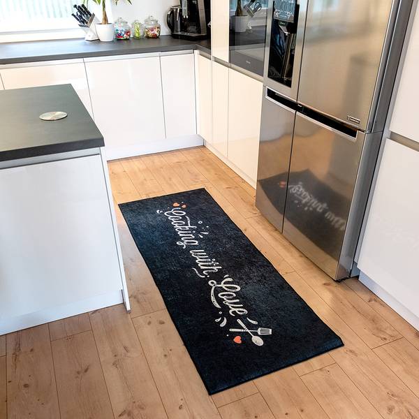 Küchenläufer Caimas 3011 Polyester - Grau - 50 x 180 cm