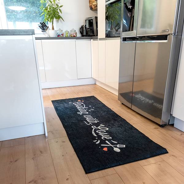 Küchenläufer Caimas 3011 Polyester - Grau - 50 x 180 cm