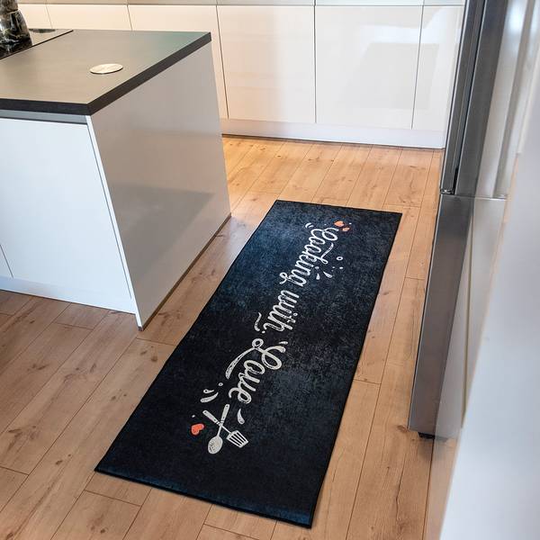 Küchenläufer Caimas 3011 Polyester - Grau - 50 x 180 cm