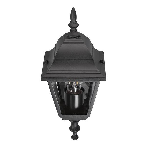 Wandleuchte Livenza Typ A Aluminiumguss - Schwarz