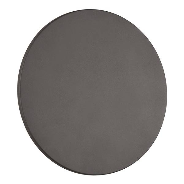 Wandleuchte Belly Aluminiumguss - Anthrazit