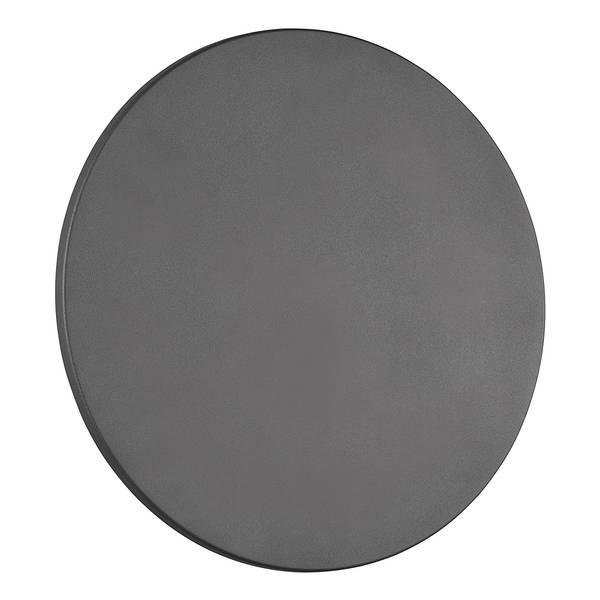 Wandleuchte Belly Aluminiumguss - Anthrazit