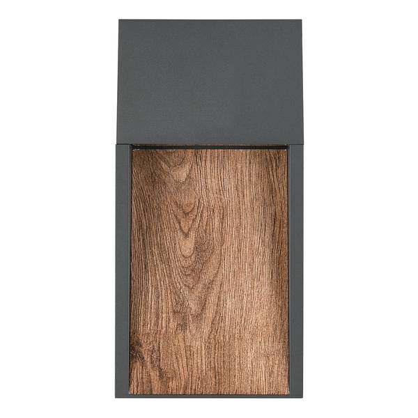 Wandleuchte Salmon Typ A Aluminiumguss - Grau / Beige
