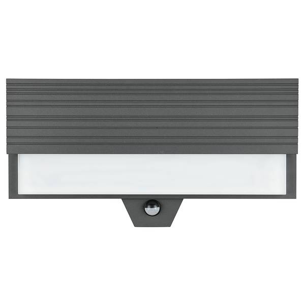 Wandleuchte Mariza Typ B Aluminiumguss / Polycarbonat - Anthrazit
