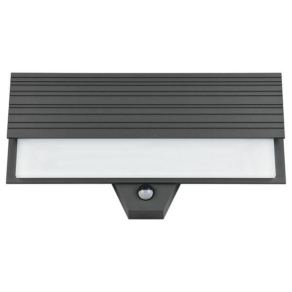 Wandleuchte Mariza Typ B Aluminiumguss / Polycarbonat - Anthrazit