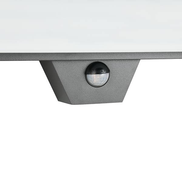Wandleuchte Mariza Typ B Aluminiumguss / Polycarbonat - Anthrazit
