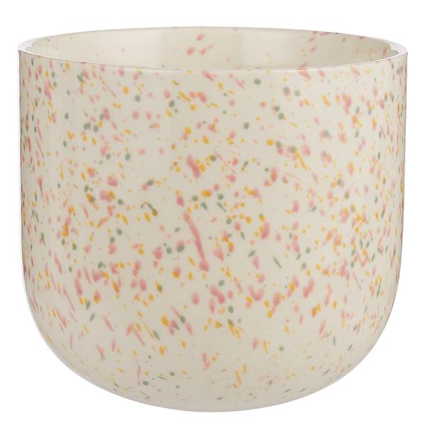 Pot de fleurs SPOT Faïence - Crème - 16 x 16 cm