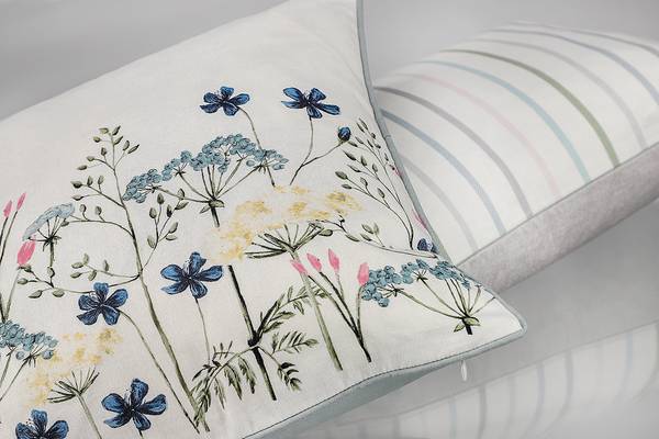 Housse de coussin Hopeful Coton - Multicolore - 45 x 45 cm
